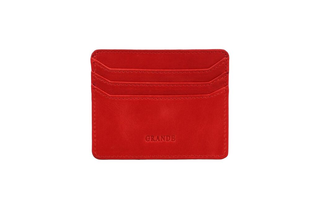 4454 3633 Leather Card Holder and Super Slim Card Case Minimalist Small